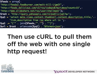 Open Hack London - Introduction to YQL