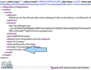 Open Hack London - Introduction to YQL