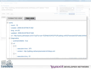 Open Hack London - Introduction to YQL