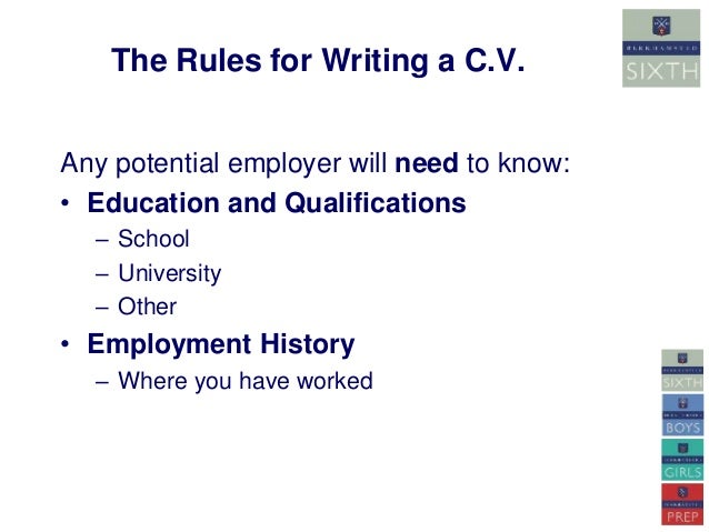 how to write a c v how to write qualifications