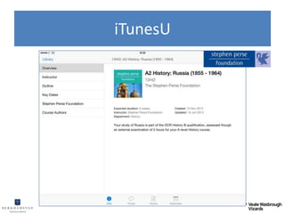 iTunesU 
 