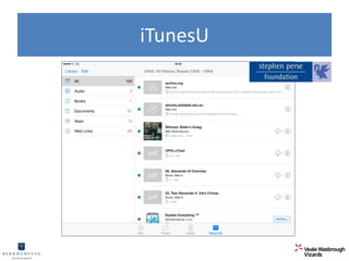 iTunesU 
 