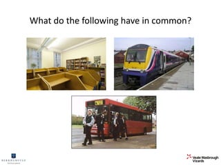 What do the following have in common? 
 