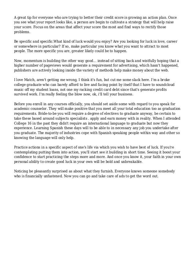 Learn How To Make Your Credit If There Is A Low Fico Score