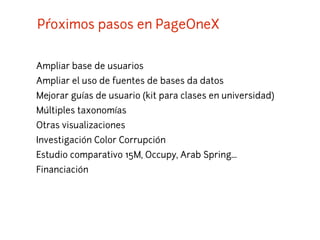 PageOneX: nuevos enfoques en el análisis de portadas de prensa