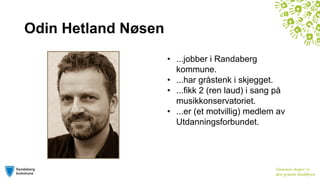 Odin Nøsen En (nesten) lovlydig festbrems