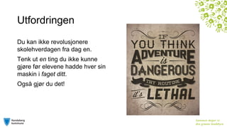 Odin Nøsen En (nesten) lovlydig festbrems