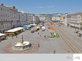 Foto Linzer Hauptplatz CC-by: Stadt Linz 
 