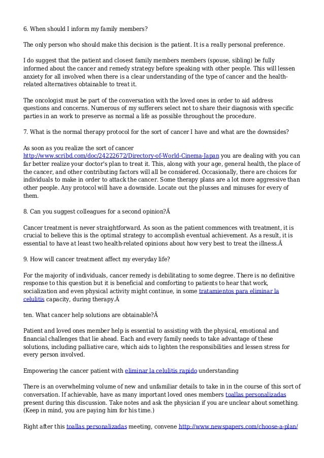 10 questions to ask your doctor after a cancer diagnosis