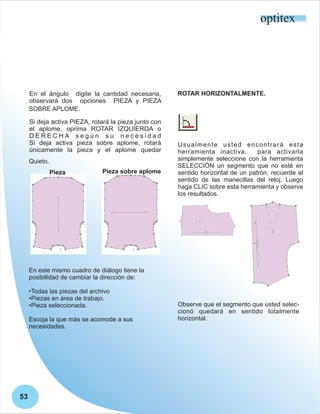 Optitex Tools.pdf manual-optitex-parte-02 | PDF