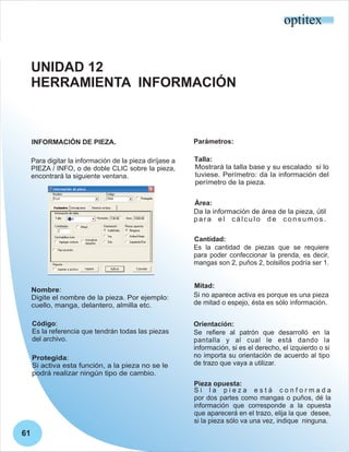 Optitex Tools.pdf manual-optitex-parte-02 | PDF