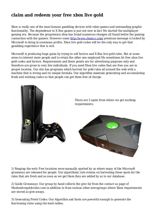 microsoft xbox redeem