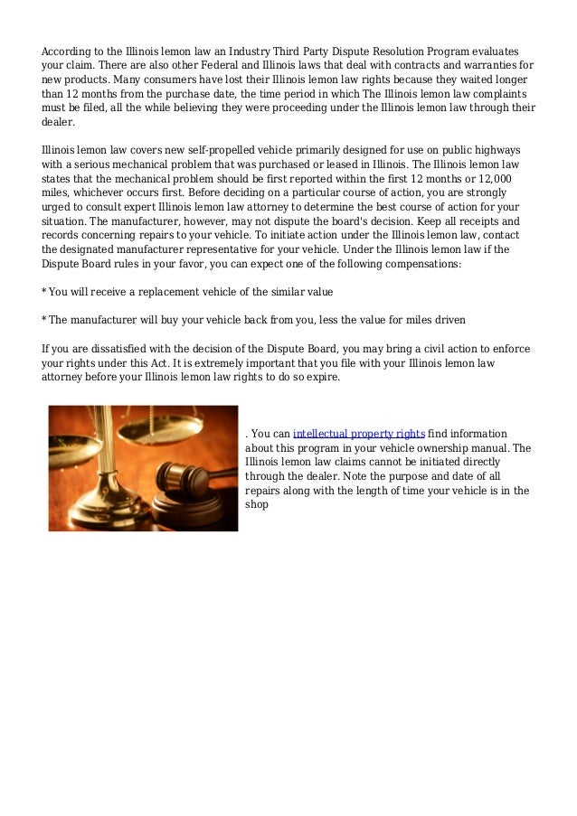 Illinois Lemon Law by John Kevin