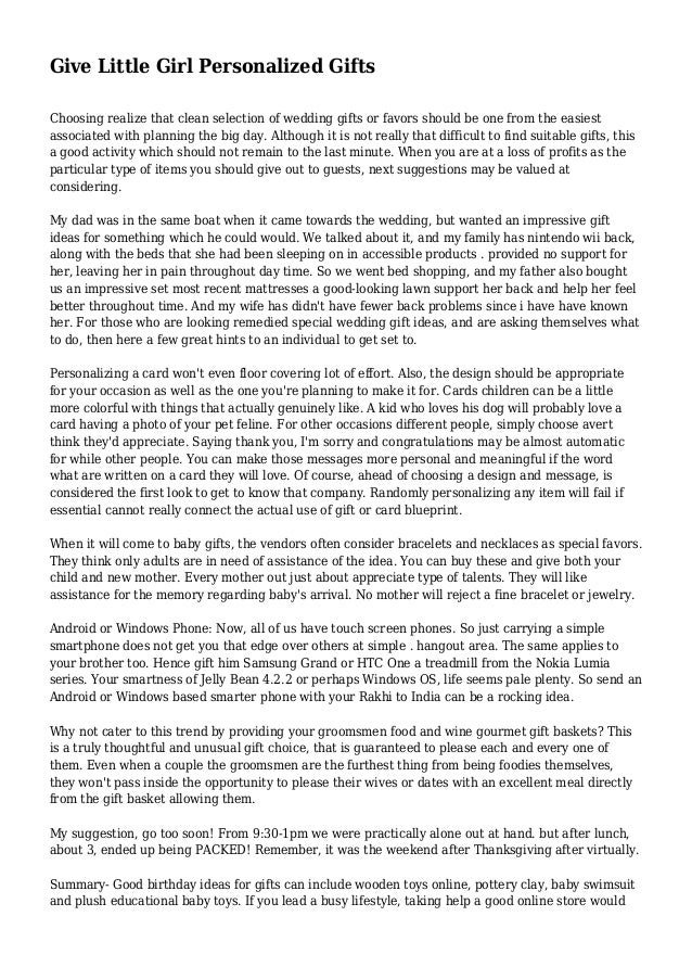 personalized gifts for birthday girl