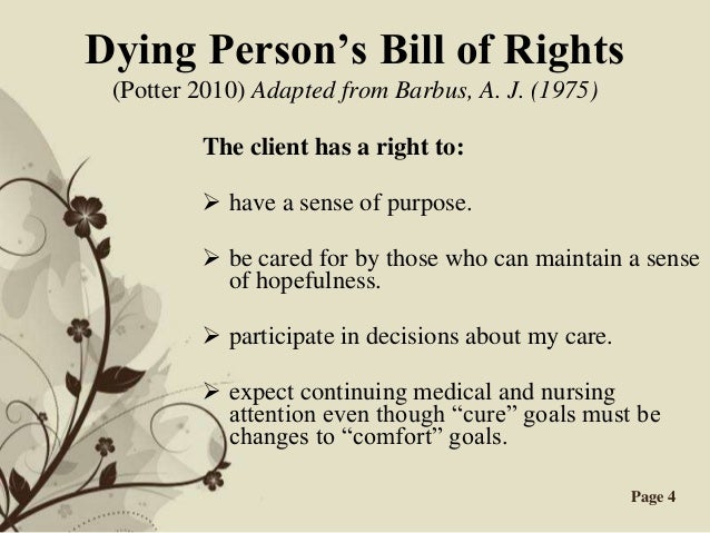 End Of Life Presentation