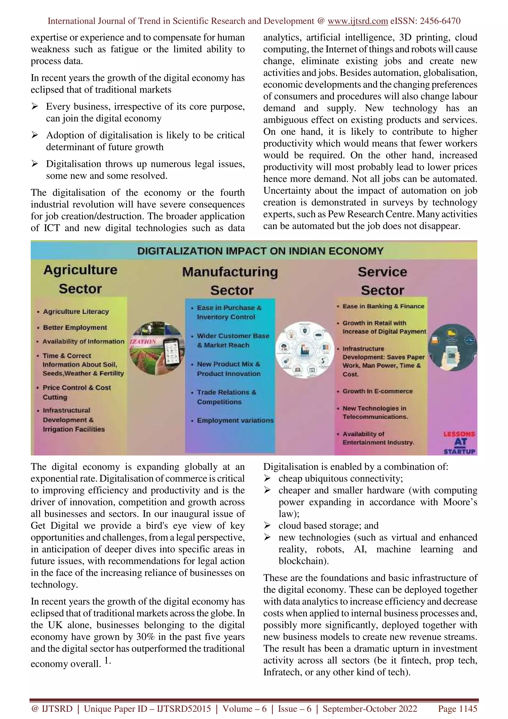 Impact of Digitalization on Work Culture and Employment | PDF 