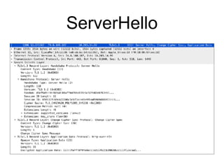 ServerHello
 