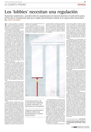 Artículo de Joan Navarro en El País
