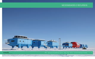 IPA - Semana Acadêmica 2014 - Dipl.-Ing. M.Sc. Lennart Bertram Poehls
NECESSIDADES E RECURSOS
11 / 45
 