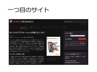 一つ目のサイト 
 