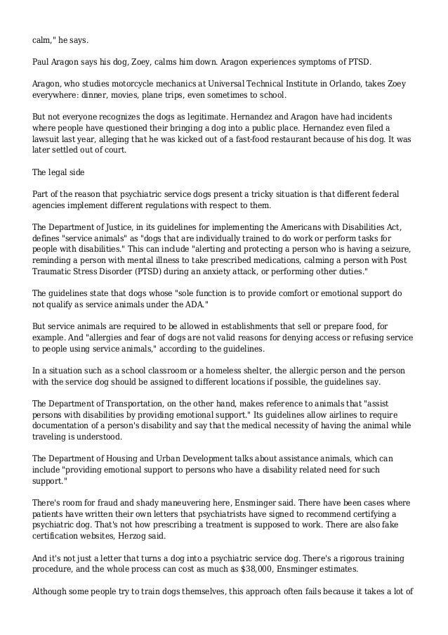 Service Dog Letter Banya