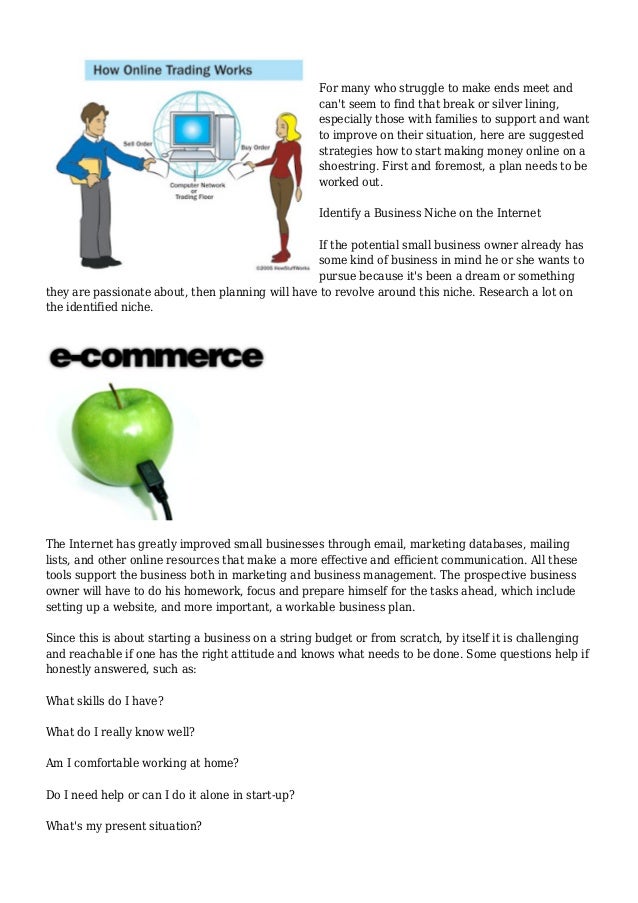 make a budget online