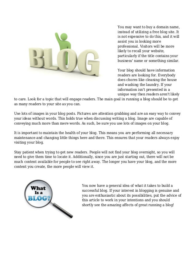 Don T Blog Another Word Without Reading This First