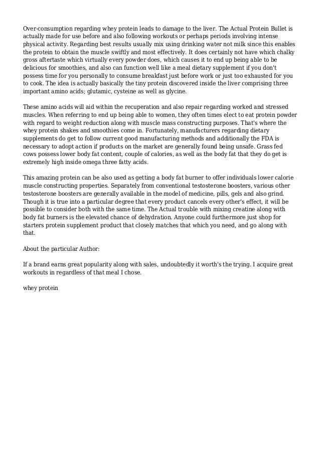 Protein Shake Side Effects