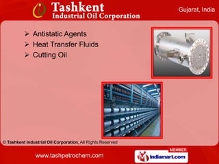 Machine Oil by Tashkent Industrial Oil Corporation Surat