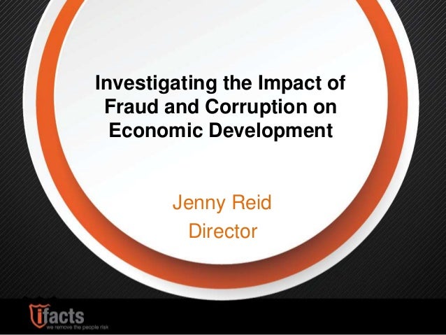 1410 Investigating The Impact Of Fraud Corruption On Economic Devel