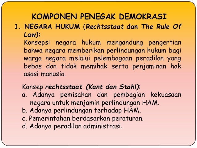 pengertian demokrasi + pancasila