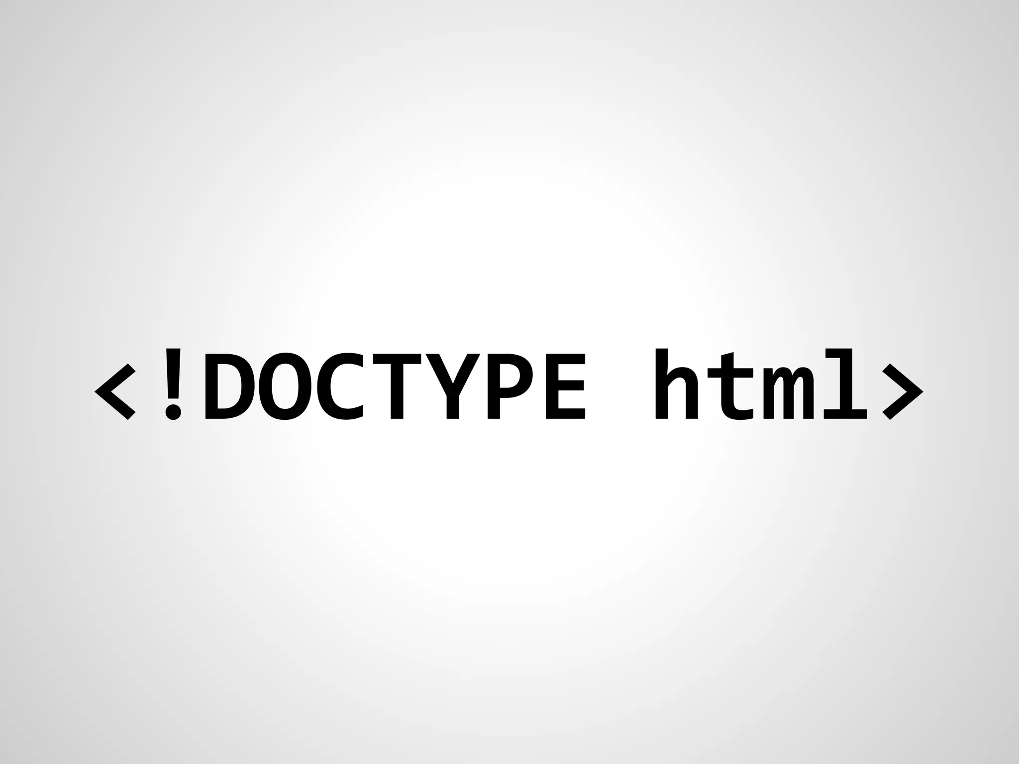 <!DOCTYPE html> 
 