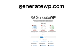 generatewp.com 
 