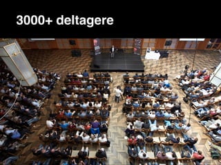 3000+ deltagere
 