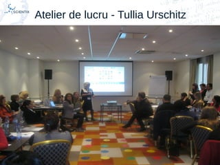 Scientix – Resurse pentru profesorii STEM | Mihai Agape
29/11/2014 | Botosani
Simpozionul Na ional ROBOTORț
22
Atelier de lucru - Tullia Urschitz
 