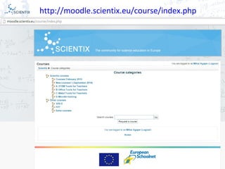 Scientix – Resurse pentru profesorii STEM | Mihai Agape
29/11/2014 | Botosani
Simpozionul Na ional ROBOTORț
33
http://moodle.scientix.eu/course/index.php
 