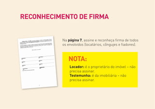 GUIA COMPLETO das Assinaturas do seu Contrato de Locação