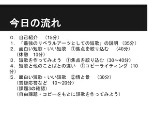 中島裕介 最強のリベラルアーツとしての短歌 於 大阪大学 1日目 14年12月5日 中島裕介 最強のリベラルアーツとしての短歌 於 大阪大学 1日目 14年12月5日