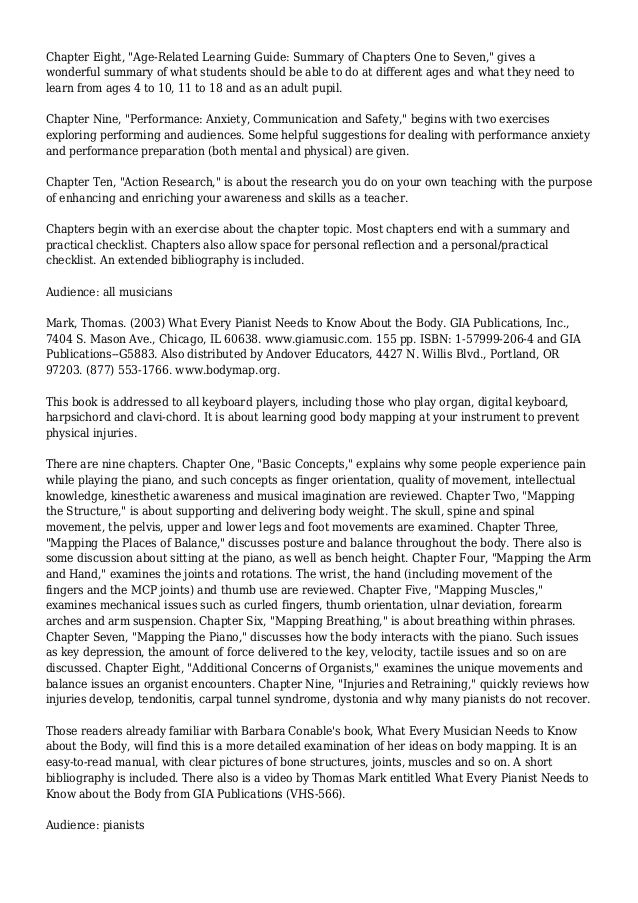 Annotated bibliography on stress management