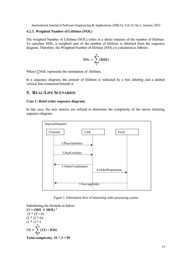 A NEW COMPLEXITY METRIC FOR UML SEQUENCE DIAGRAMS