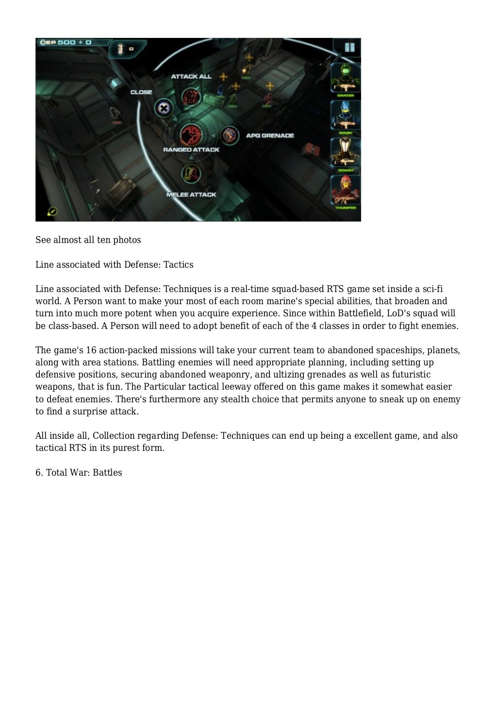 10 Best iOS RealTime Strategy Games
