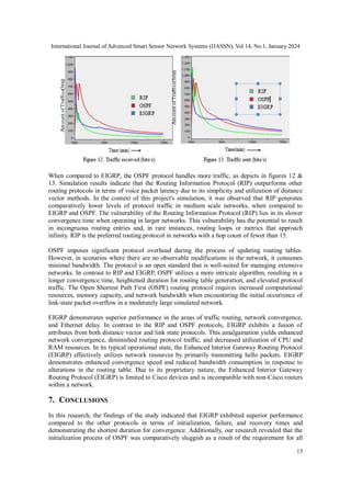 COMPARATIVE PERFORMANCE INVESTIGATION OF EIGRP, OSPF, AND RIP ROUTING ...