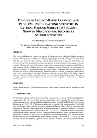 DESIGNING PROJECT-BASED LEARNING AND PROBLEM-BASED LEARNING ACTIVITIES ...