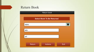 Library management System | PPTX