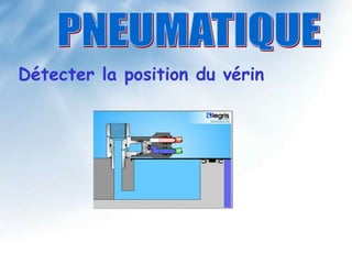Détecter la position du vérin
 