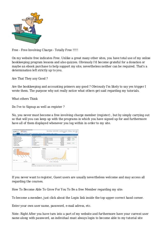 Bean Counter's Free Accounting & Bookkeeping Tutorial Site