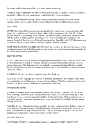 CNN.com - Transcripts | PDF | Injuries | Diseases and Conditions