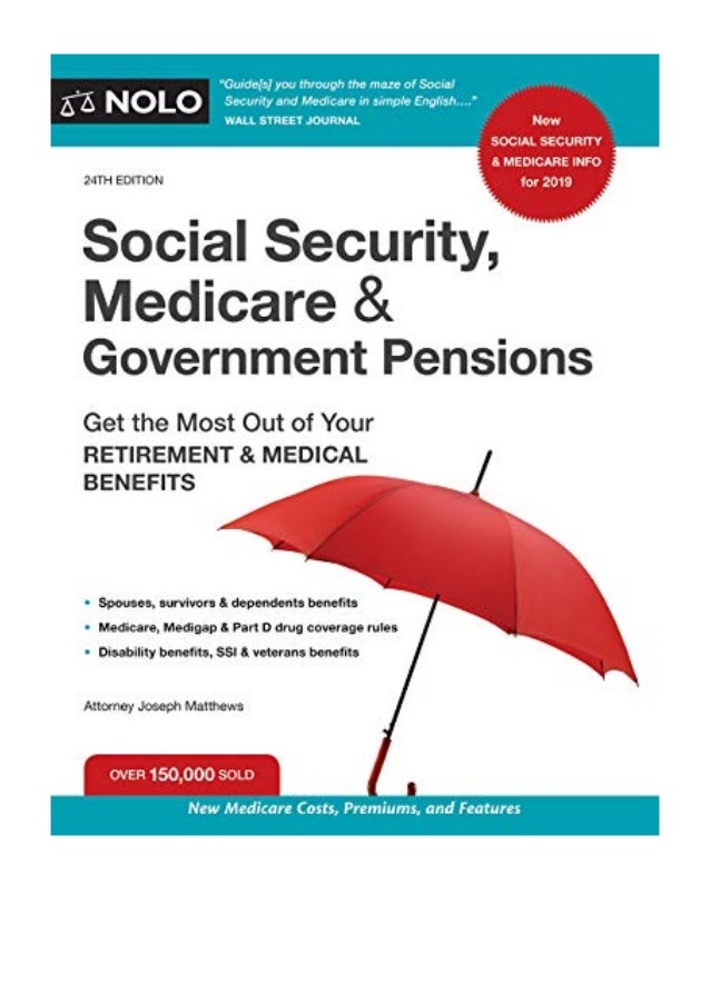 (2019) Social Security, Medicare and Government Pensions (PDF) Get the
