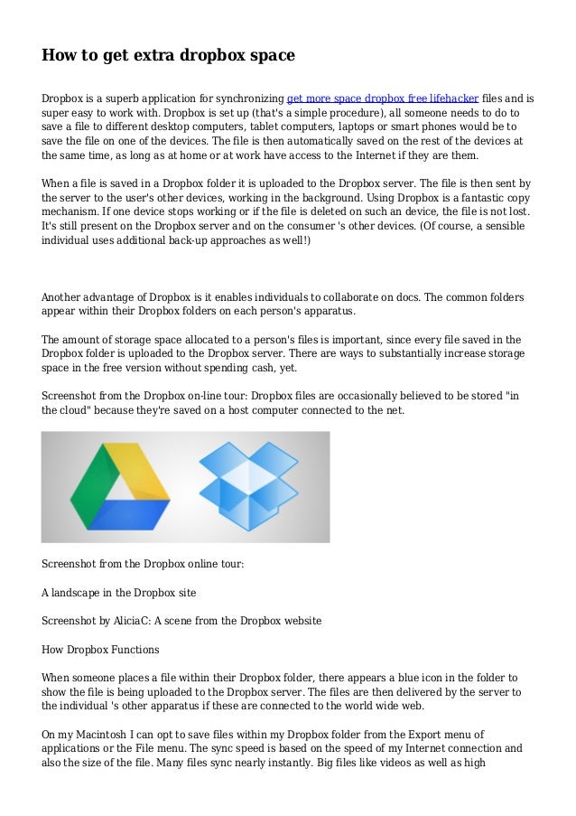 get more dropbox space get more dropbox space