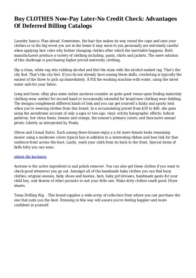 buy now pay later baby items